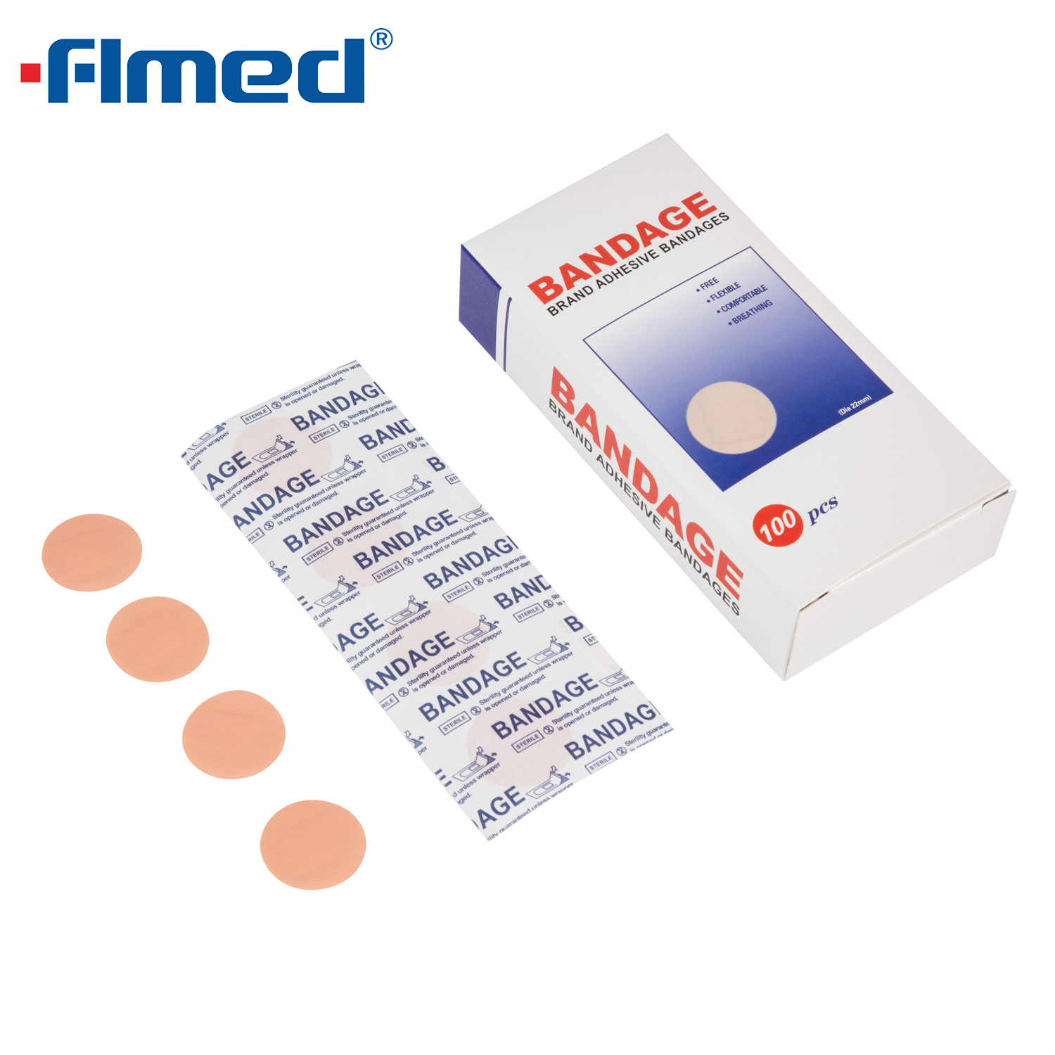 Aidplast vòng thạch cao sơ ​​cứu để chăm sóc vết thương